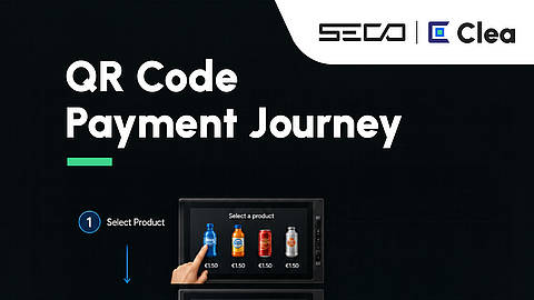 Figure 1: Dynamic QR-code payment flow showing transaction routing through SECO’s QR Code Switch to regional payment providers