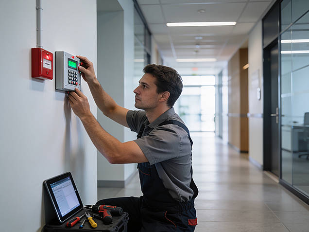 [Translate to US:] fire detector control