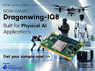 SECO first to market with SMARC module based on Qualcomm Dragonwing™ IQ8 Series