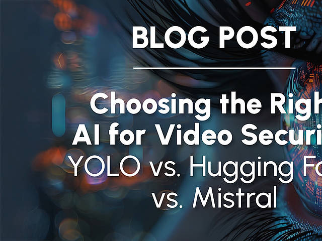 The Right AI for Video Security