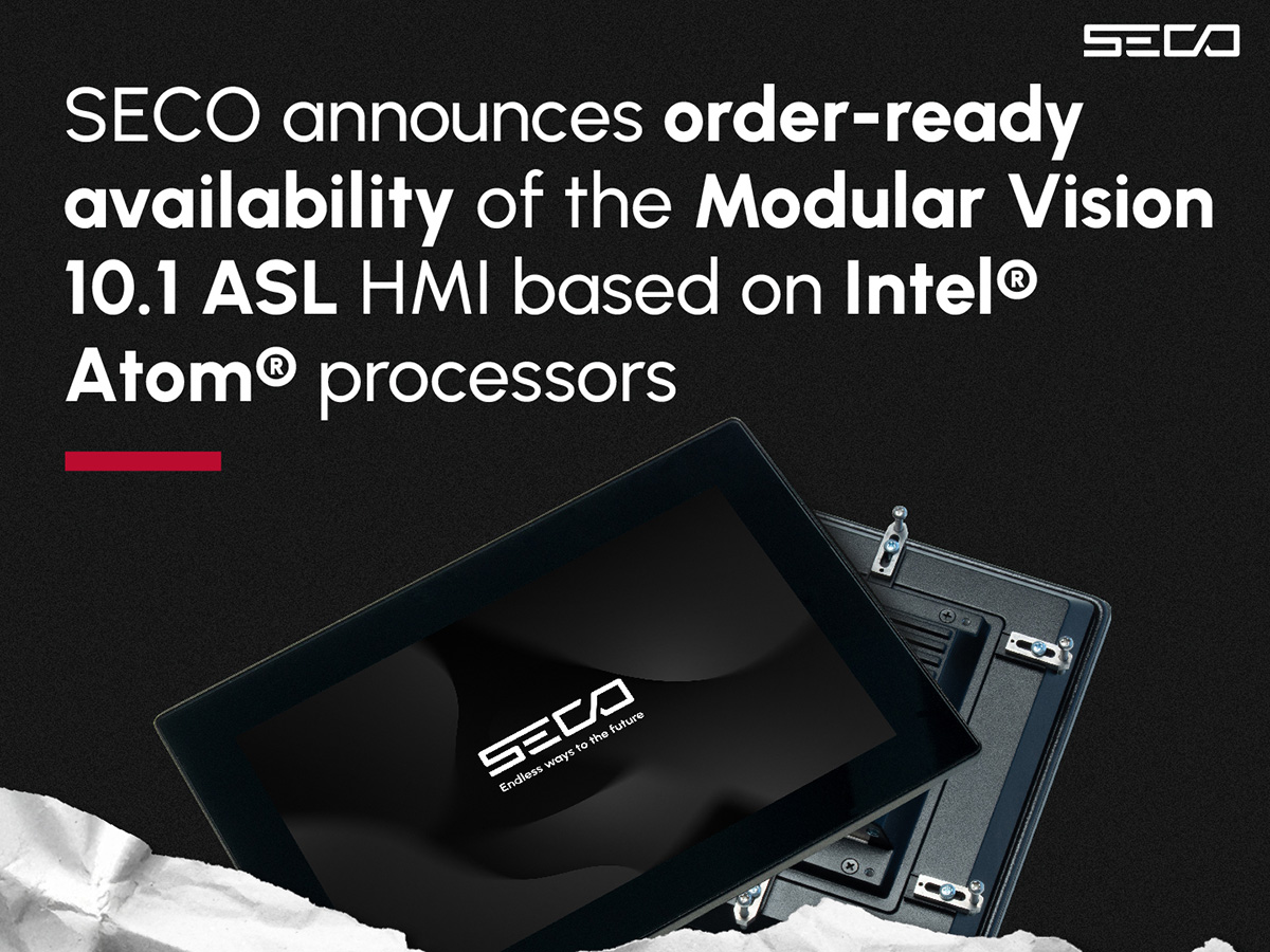 SECO: SECO announces order-ready availability of the modular vision 10. ...